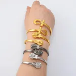 Bracelet Toutankhamon, inspiration africaine, design unique