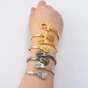Bracelet Toutankhamon, inspiration africaine, design unique