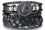Bracelet Tressé Homme, Style Tribal
