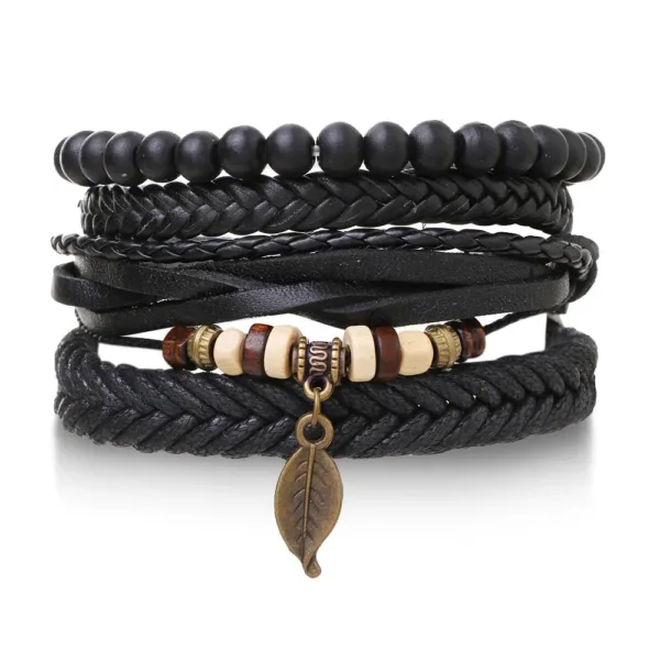 Accessoire Tribal en Cuir pour Homme