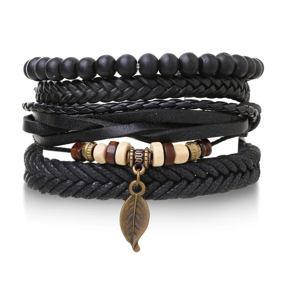 Accessoire Tribal en Cuir pour Homme