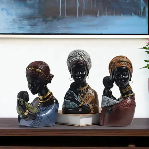 Décor mural Femme Africaine avec enfant