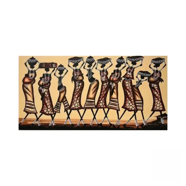 Cadre Africain artistique en style traditionnel - vue 5