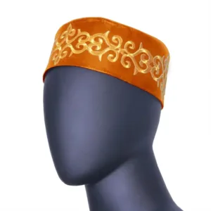 Chapeau Africain Homme Marron Clair élégant pour toutes occasions