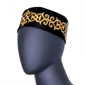 Chapeau africain noir pour homme - élégant et traditionnel
