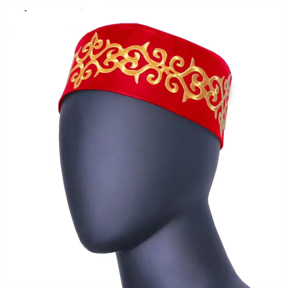 Chapeau Africain Rouge pour homme