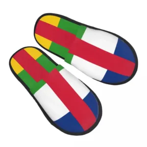 Chausson motif Centrafrique, parfait pour un look unique