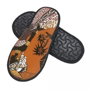 Chausson femme africain, design inspiré de la culture