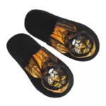 Chaussons africains motif léopard confortables et stylés