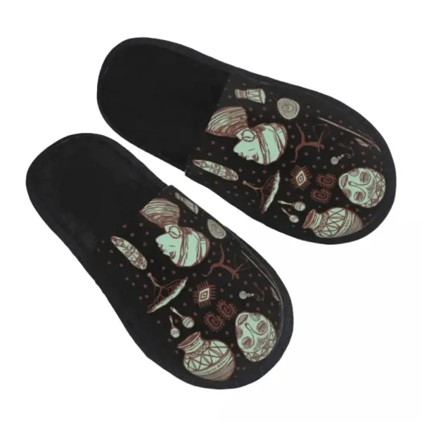 chaussons-africains-noirs-1 Chaussons africains noirs élégants et confortables