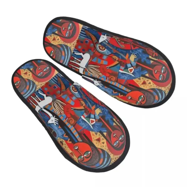 chaussons-confortables-style-africain-1 Chaussons africains confortables au style traditionnel
