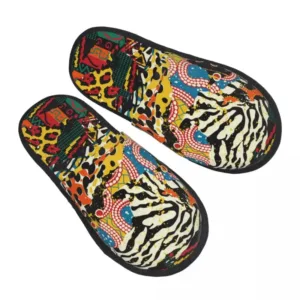 Chaussons africains au motif traditionnel