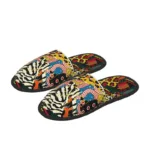 Chaussons aux motifs variés, idéaux pour la maison