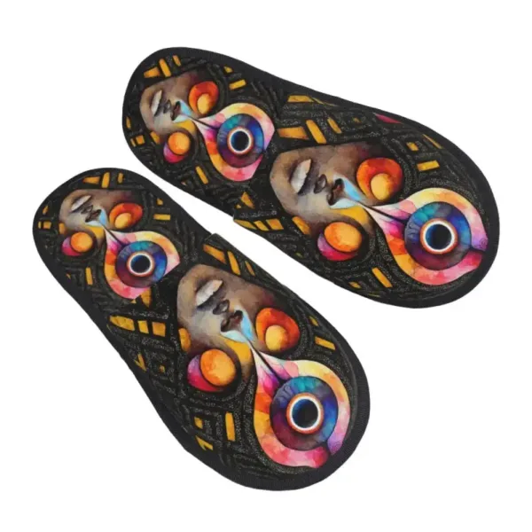 chaussons-motif-sorcier-africains-1 Chaussons africains motif sorcier