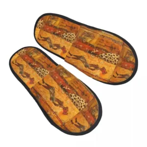 Chaussons africains au style traditionnel et coloré