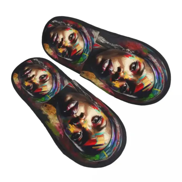 chaussons-style-africain-femme-1 Chaussons africains pour femme au style unique et coloré