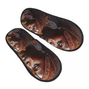 Chaussons africains traditionnels pour femme