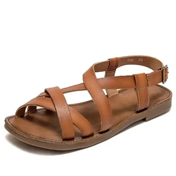 chaussure-sandale-africaine-1 Sandale Africaine élégante et colorée pour l'été