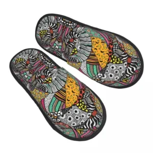 Sandales africaines au motif vibrant et authentique