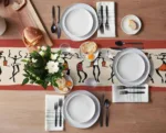 Nappe en lin, design africain traditionnel et authentique