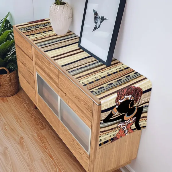 Accessoire de table au design africain pour repas stylés