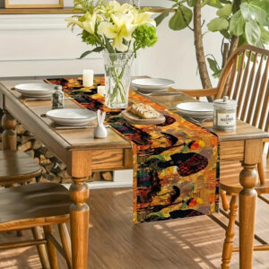 Nappe stylée d'inspiration africaine, ajout d'élégance