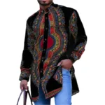 Vêtement africain pour homme avec manches longues