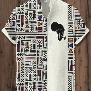 Chemise Africaine Homme 2025, style traditionnel et moderne