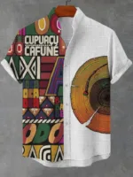 Chemise africaine 2025, motif vibrant et distinctif