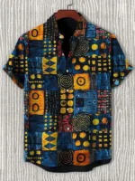 Chemise homme, inspiration culturelle africaine