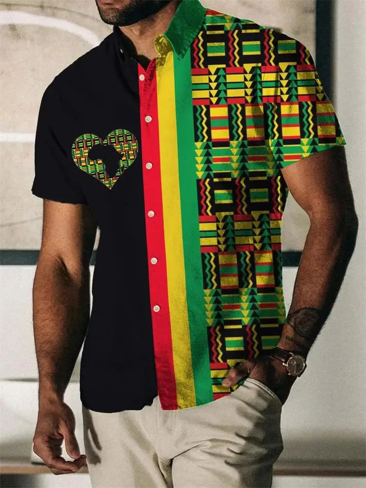 Vêtement traditionnel africain pour homme, style droit