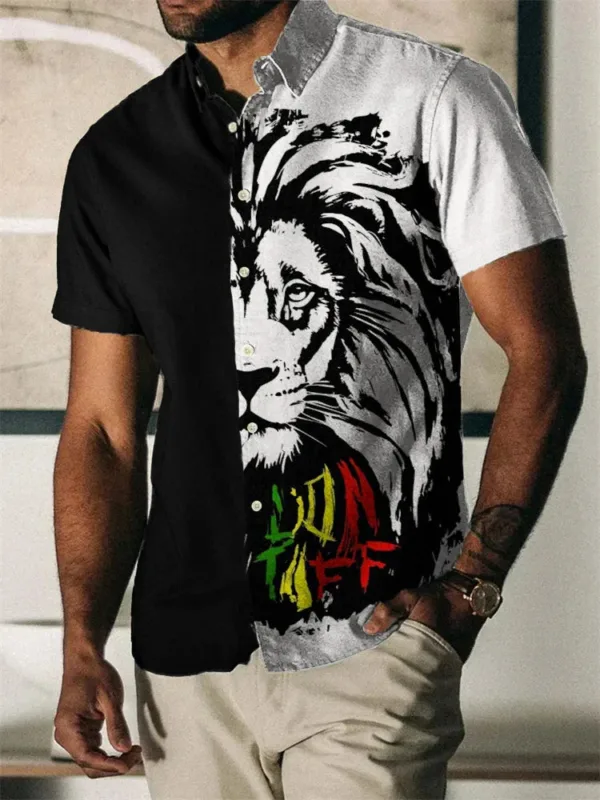 Design africain moderne pour chemise homme