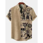 Chemise en Lin pour Homme, style africain