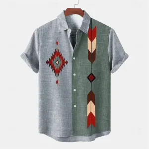 Vêtement en Lin, chemise traditionnelle africaine
