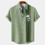 Chemise homme en Lin, design culturel africain