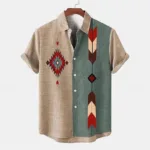 Mode africaine, chemise homme en Lin léger