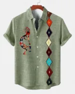Chemise homme style africain, idéale pour l'été