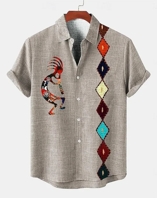 Chemise estivale africaine, parfaite pour les sorties
