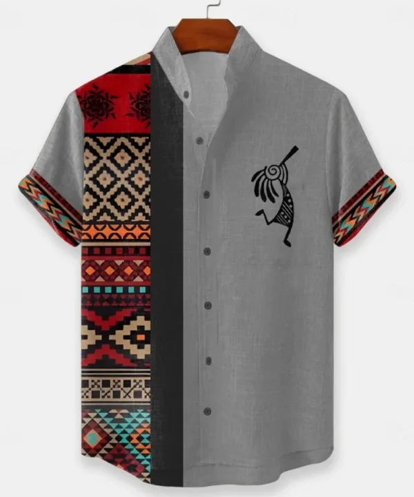 Mode masculine : chemise africaine pour la saison chaude
