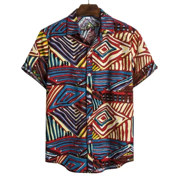 Mode masculine inspirée des motifs africains