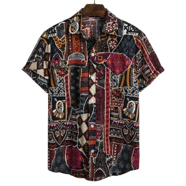 Chemise pour homme au style africain unique