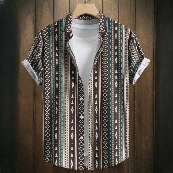 Chemise décontractée grande taille homme