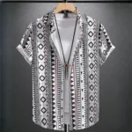 Chemise traditionnelle pour homme stylée