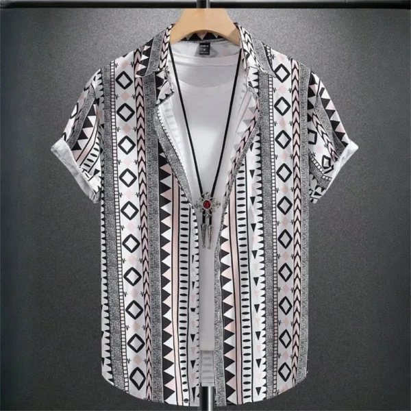Chemise traditionnelle pour homme stylée