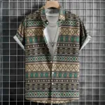 Chemise homme grande taille style africain