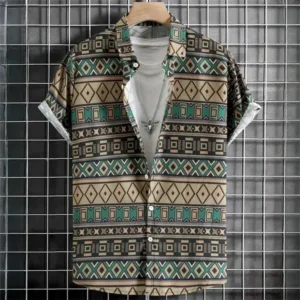 Chemise homme grande taille style africain