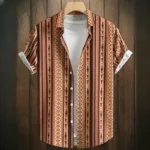Chemise africaine pour homme en grande taille