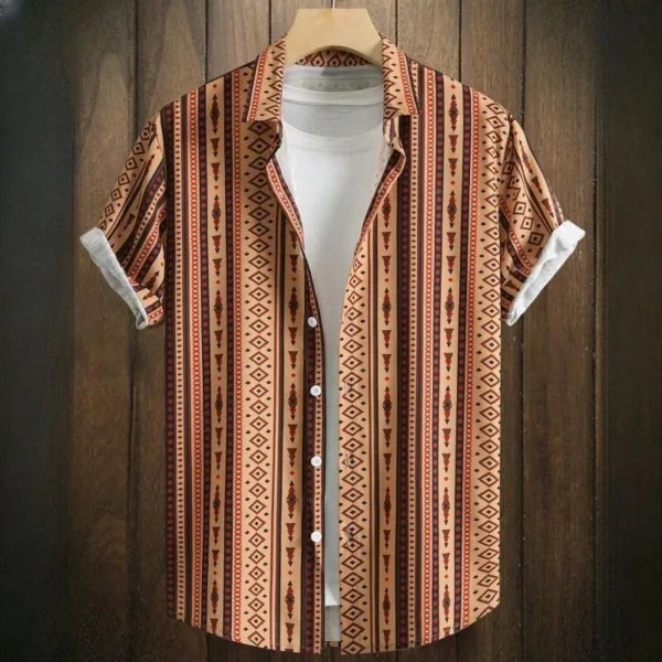 Chemise africaine pour homme en grande taille
