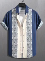 Chemise légère pour homme, style africain