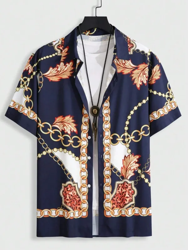 Tissu léger et respirant, chemise africaine